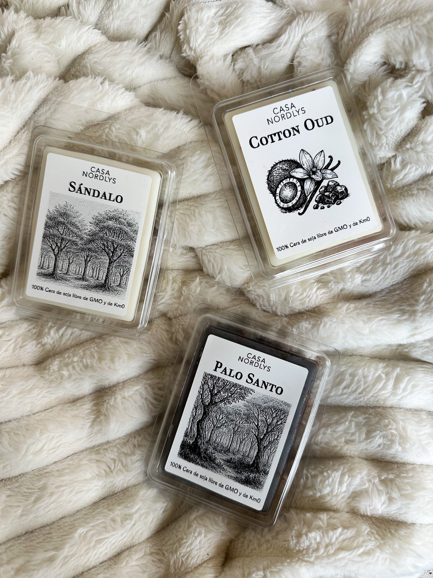 PACK AMADERADO — Set de 3 wax melts
