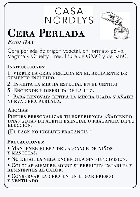 Cera perlada