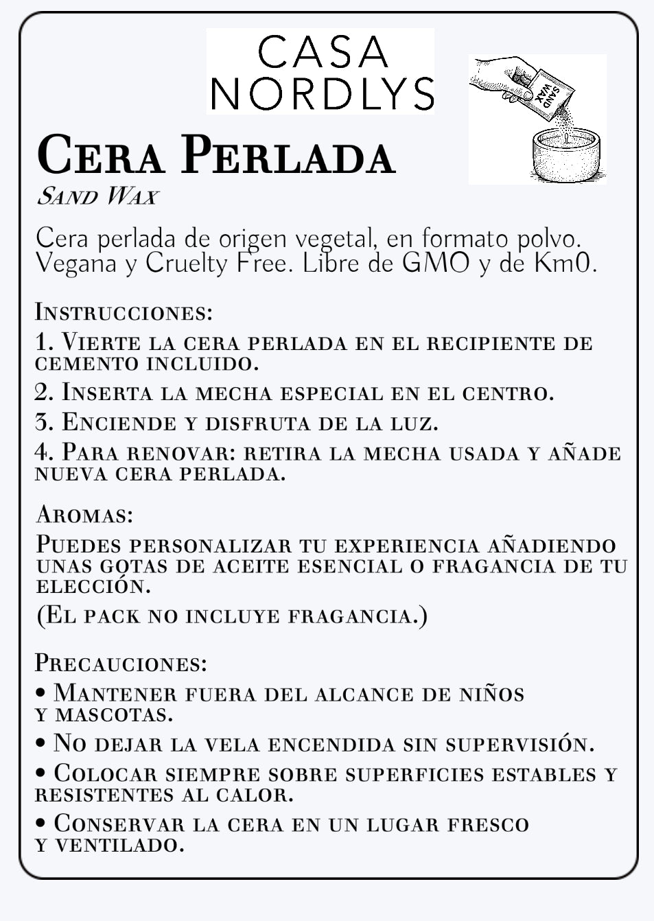 Cera perlada