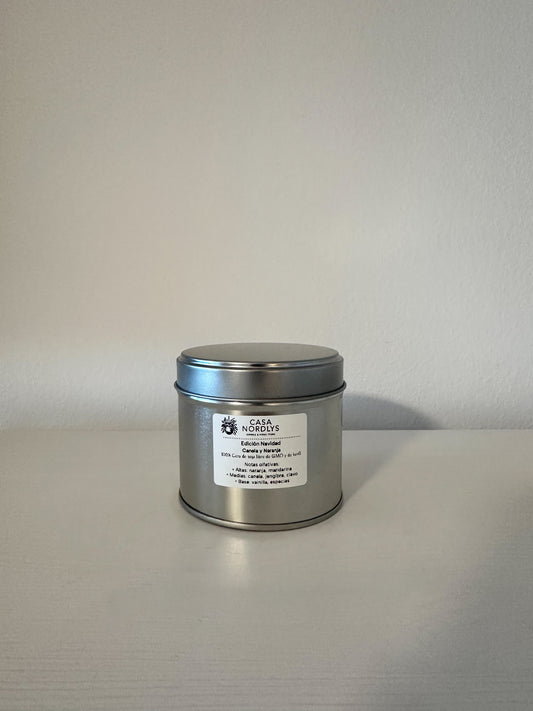 Vela Aromática Navidad 🎄Aromas: Canela y Naranja, Vainilla y Clavo, Gløgg, Julebål