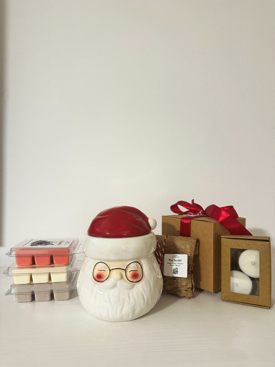 Pack regalo Navidad - regalos personalizados - velas de soja hechas a mano, aromáticas y sostenibles en Barcelona