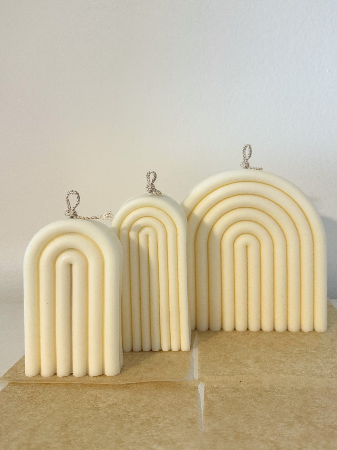 Velas artesanales de cera de soja Barcelona