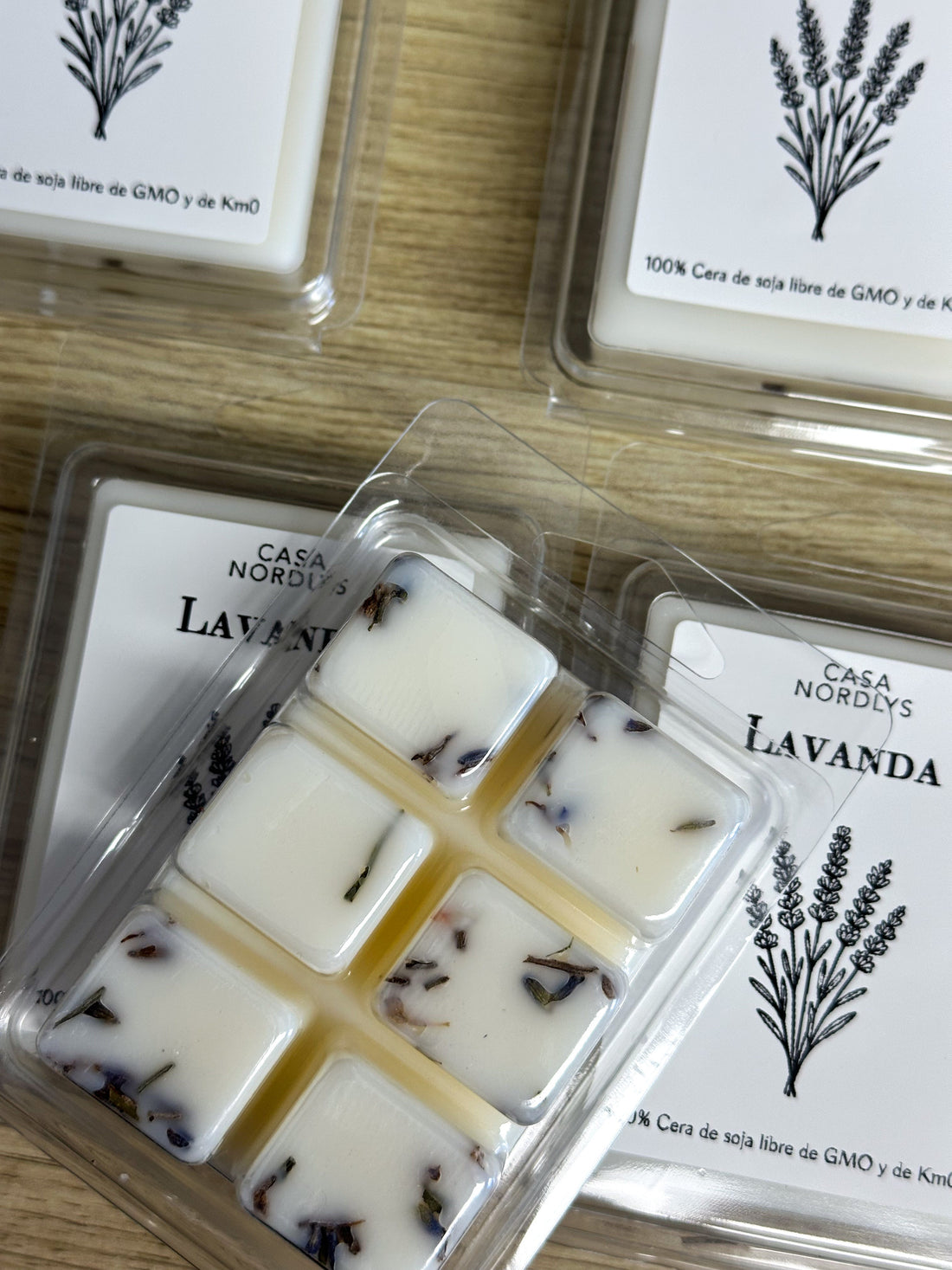 Aromaterapia para descansar mejor - productos sostenibles en Barcelona - wax melt Lavanda