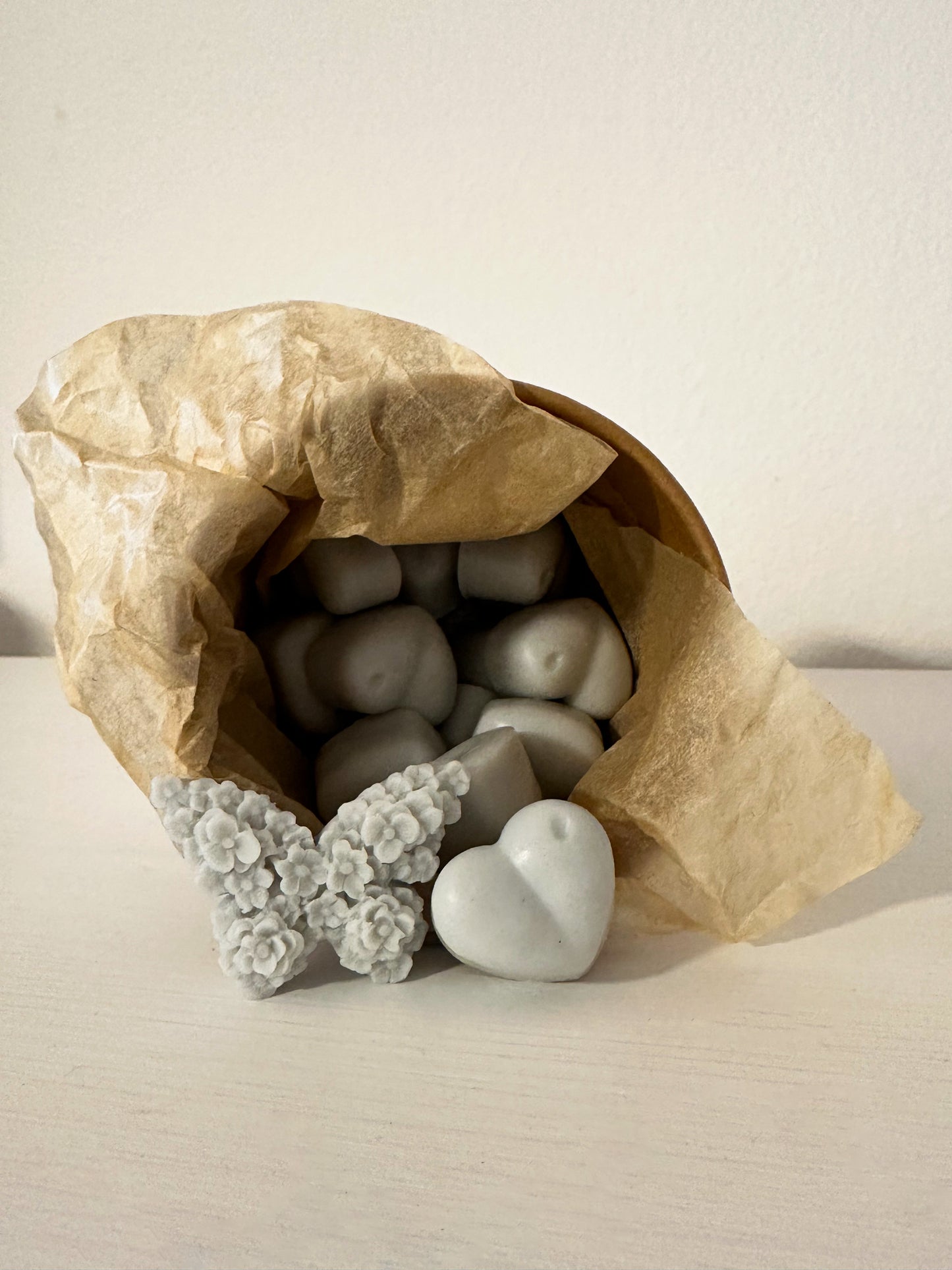 Wax Melt en figuras Orquídea negra y Lirio