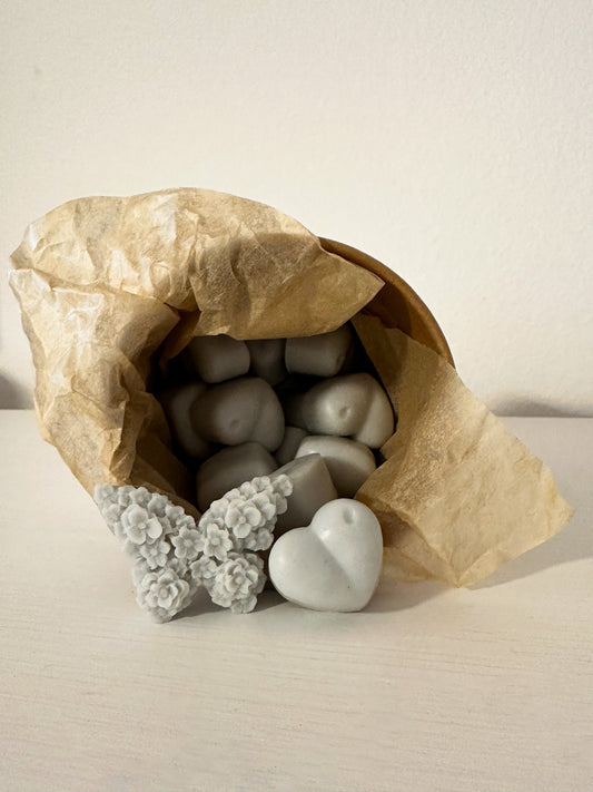 Wax Melt en figuras Orquídea negra y Lirio