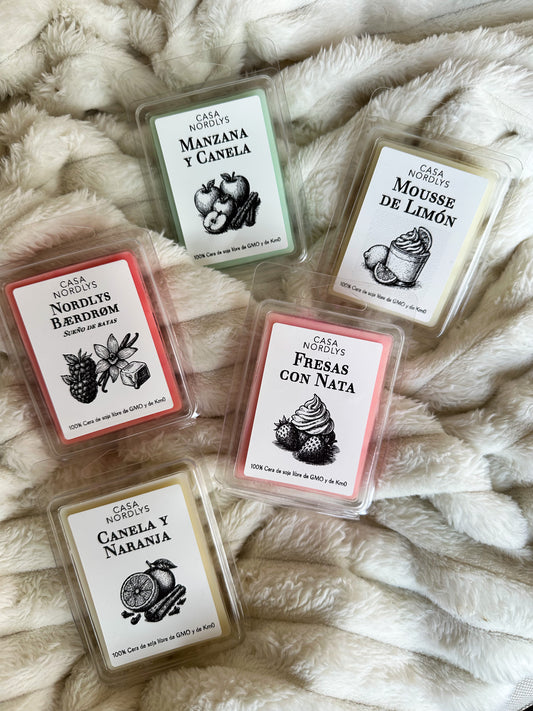 PACK AFRUTADOS — Set de 5 wax melts