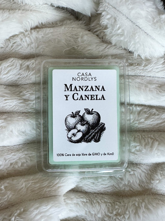 MANZANA Y CANELA — Wax Melt en tableta
