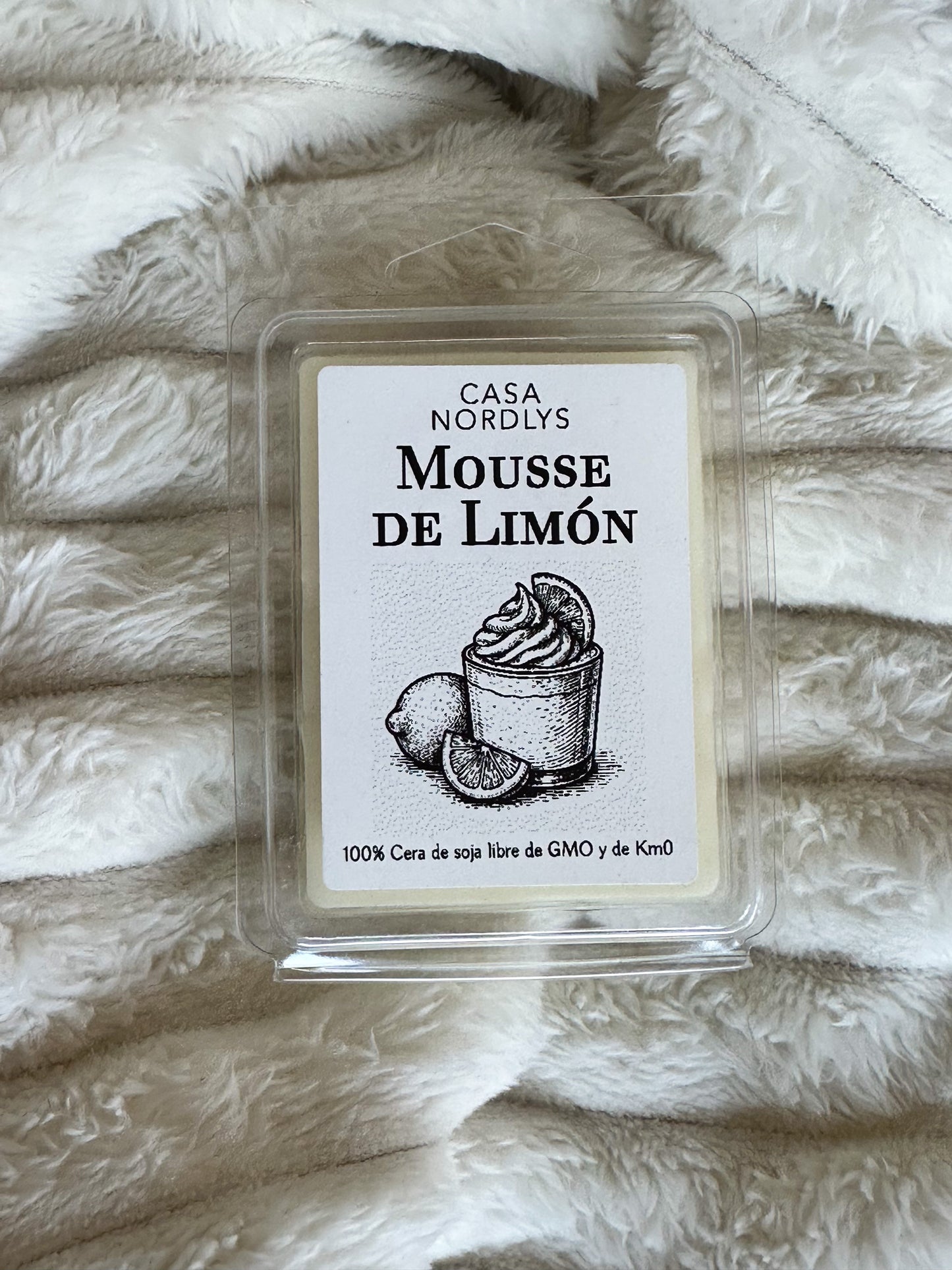 MOUSSE DE LIMÓN — Wax Melt en tableta