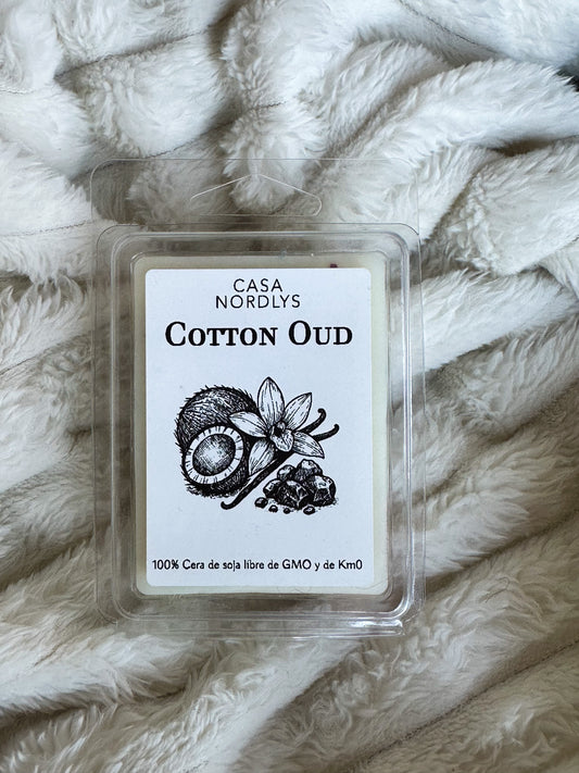 COTTON OUD — Wax Melt en tableta