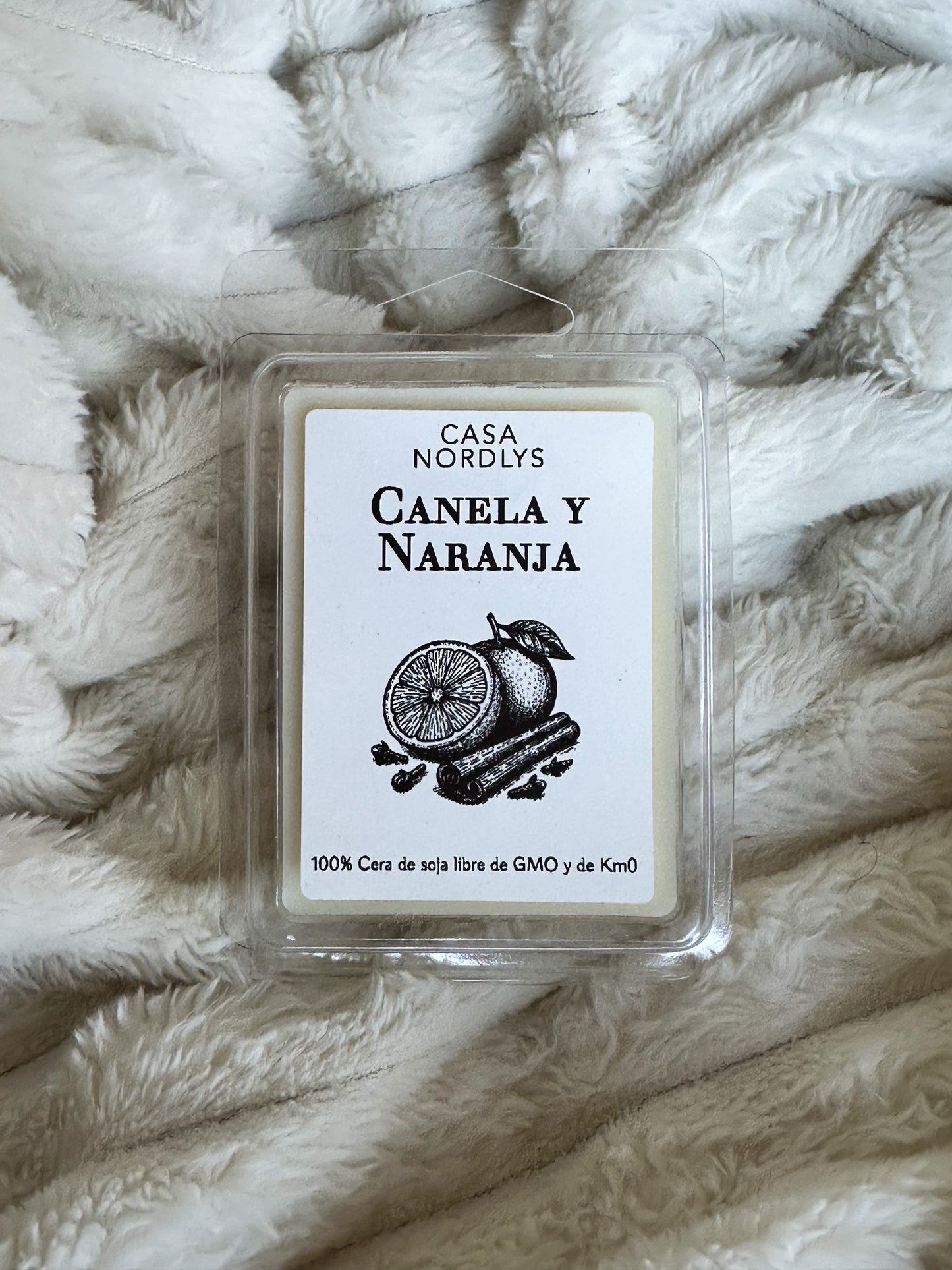 CANELA Y NARANJA — Wax Melt en tableta