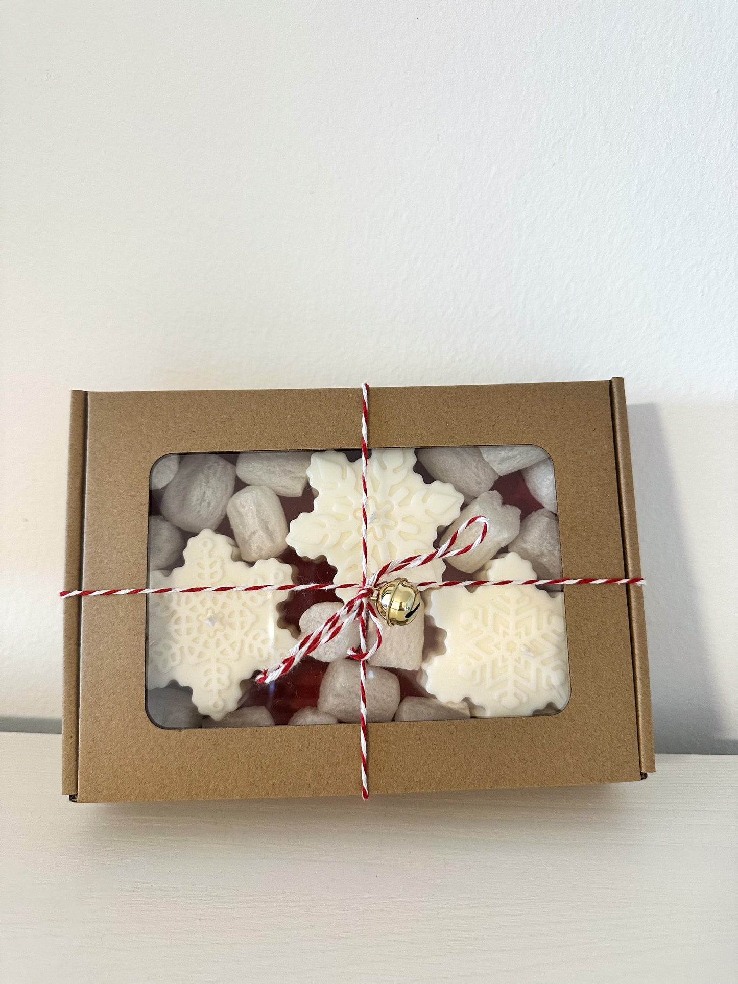 Snefnug - Set 3 velas copo de nieve