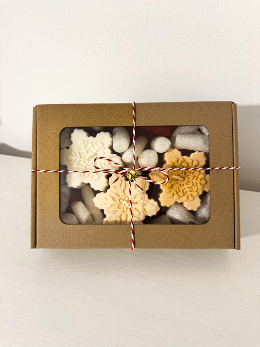 Snefnug - Set 3 velas copo de nieve